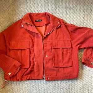 Red Corduroy Jacket